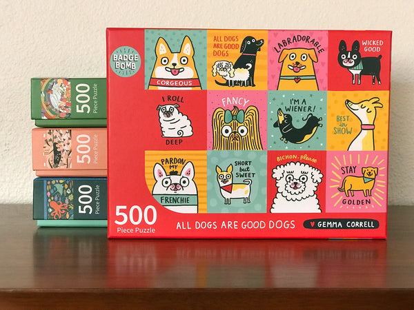 Weratedogs 1000 Piece Jigsaw Puzzle: They're All Good Dogs