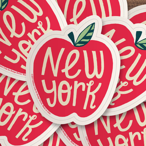 NYC Apple Big Sticker
