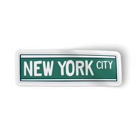 NYC Street Sign Sticker