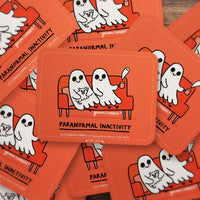 Paranormal Inactivity Sticker by Gemma Correll