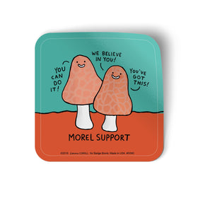 Morel Support Mushroom Sticker by Gemma Correll
