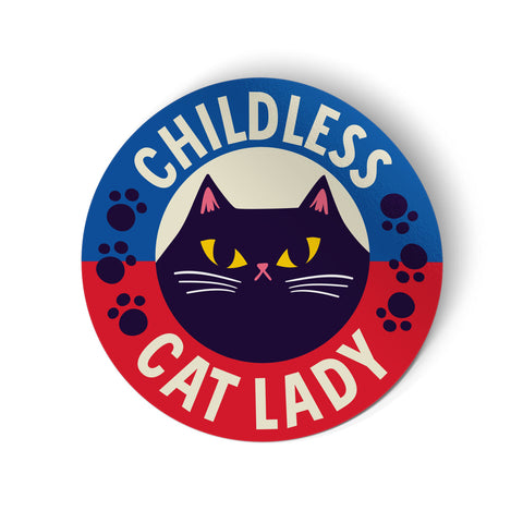 Childless Cat Lady Sticker