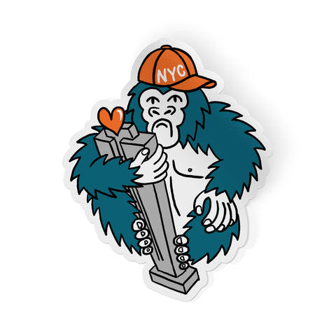 King Kong NYC Sticker