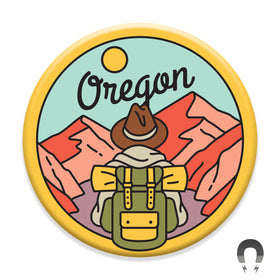 Oregon Backpacker Magnet
