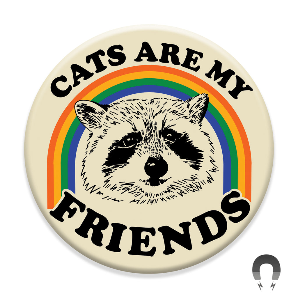 Raccoon Buddy Magnet