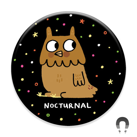 Nocturnal Owl Magnet