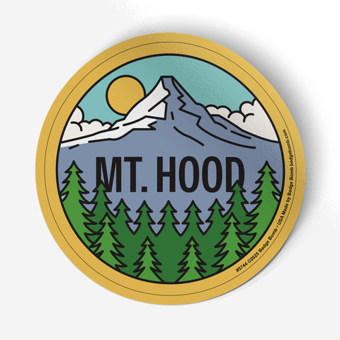 Mt Hood Oregon Mountain Sticker