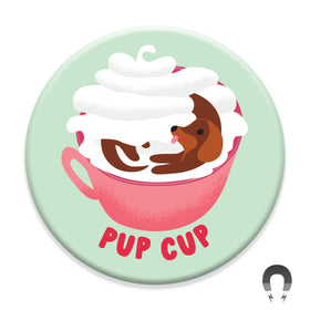 Pup Cup Magnet