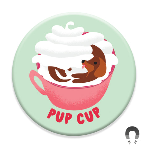Pup Cup Magnet