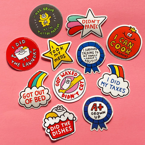 Didn't Panic Big Sticker