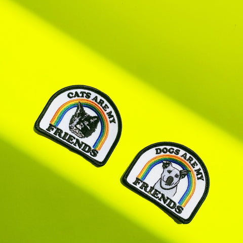 Dogs Are My Friends Patch