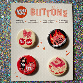 Bittersweet Trinkets 1.25" Button 4-Pack
