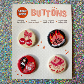 Bittersweet Trinkets 1.25" Button 4-Pack