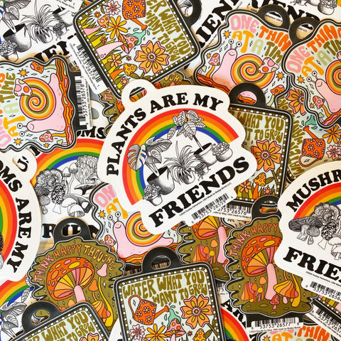 One Thing At A Time Snail Sticker