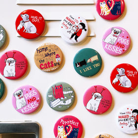 Toilet Paper Kitty Big Magnet