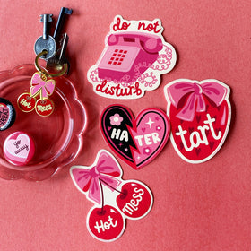 Do Not Disturb Corded Phone Sticker