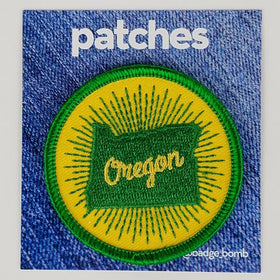 Oregon Sunburst Patch