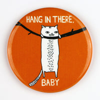 Hang In There Baby Cat Big Magnet