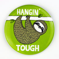 Hangin' Tough Sloth Big Magnet