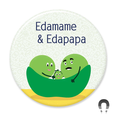 Edamame and Edapapa Magnet