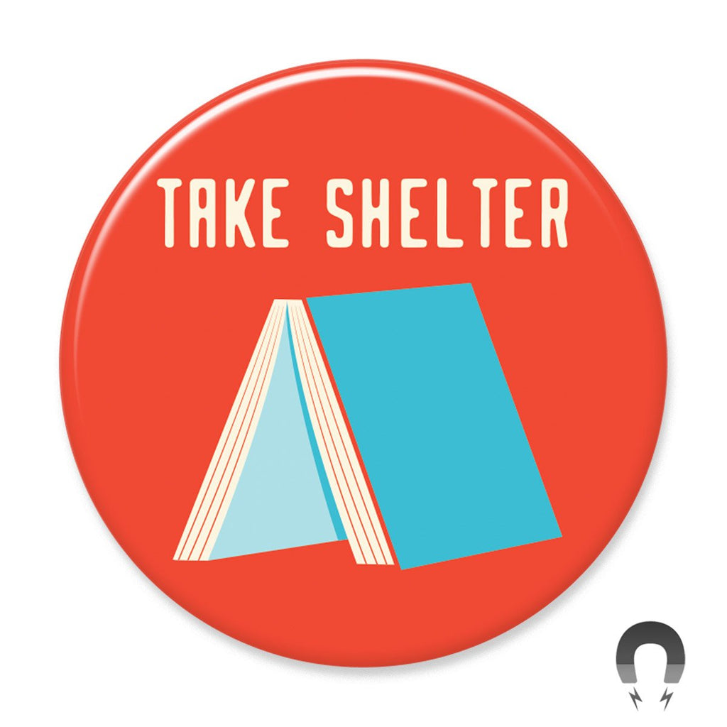 Take Shelter Book Big Magnet by Crossroads Creative