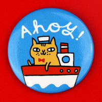 Ahoy! Cat Big Magnet