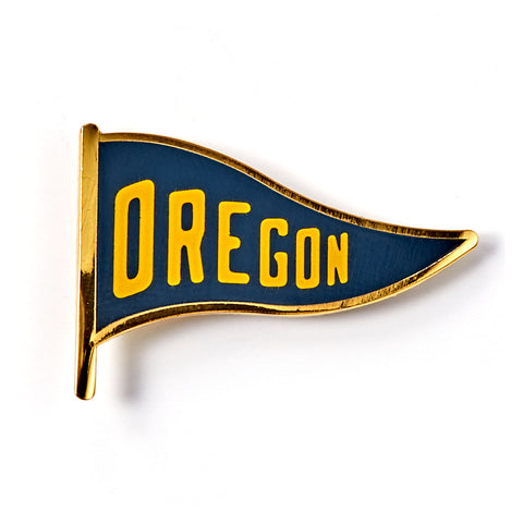 Oregon Pennant Pin