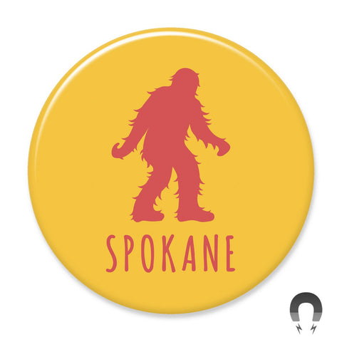 Spokane Sasquatch Big Magnet