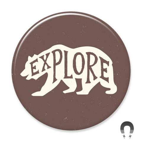 Explore Bear Big Magnet