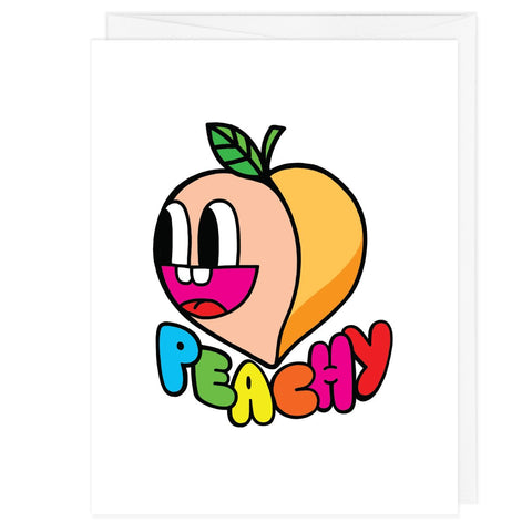 Peachy A2 Card