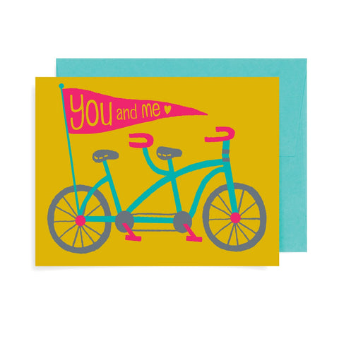 You and Me Bike A2 Card