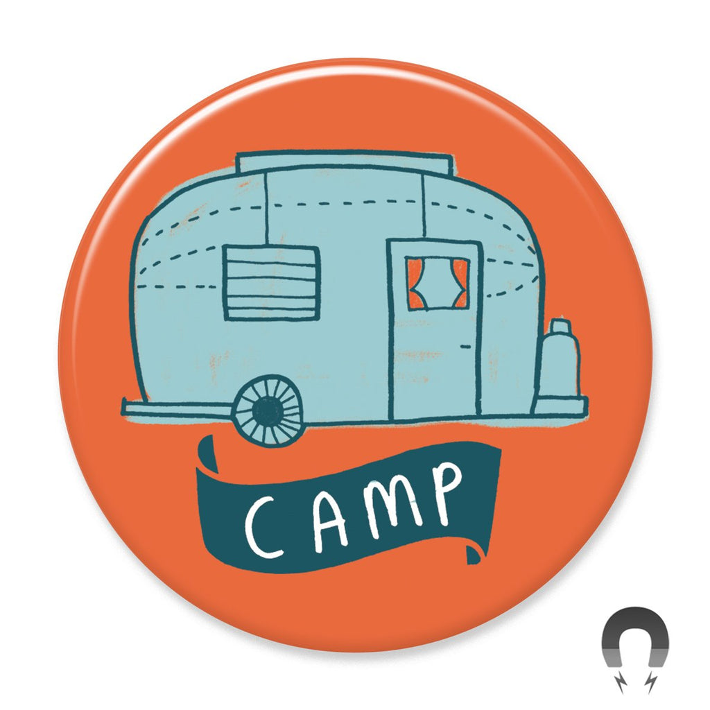 Camper Caravan Big Magnet