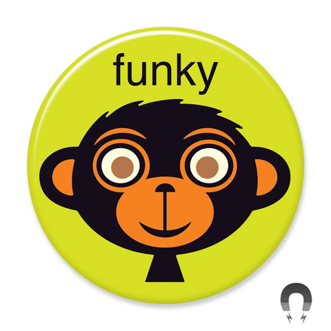 Funky Monkey Big Magnet