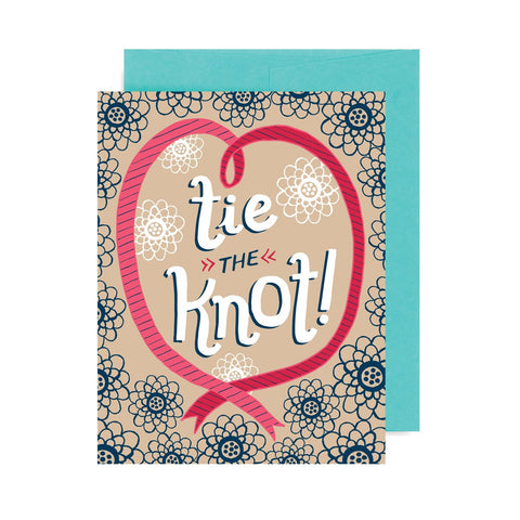 Tie the Knot A2 Card