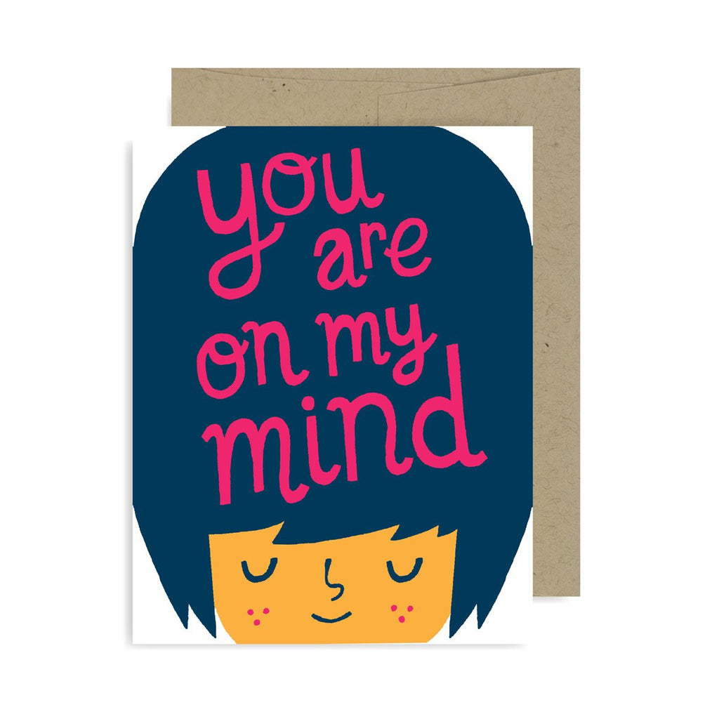 You Are On My Mind A2 Card