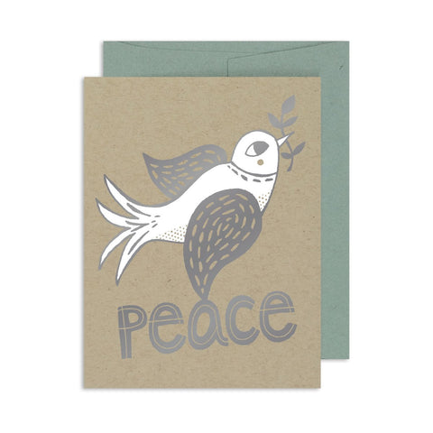Peace Dove A2 Card