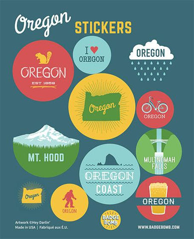 Oregon Stickers