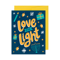 Love and Light A2 Card