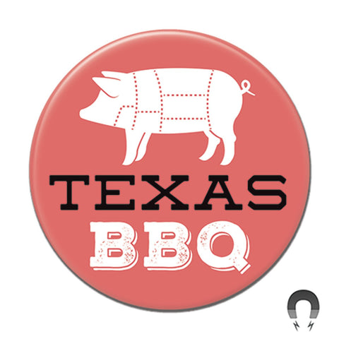 Texas BBQ Big Magnet