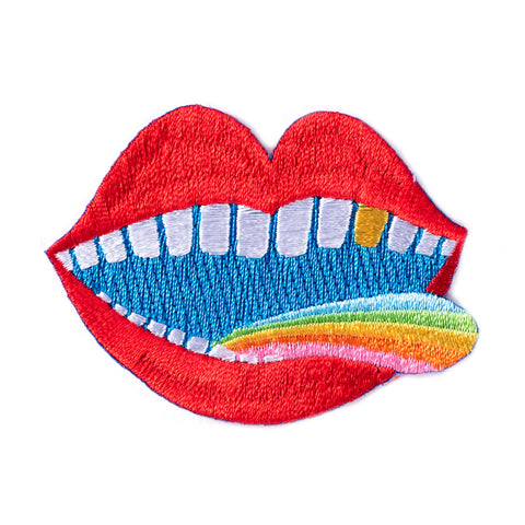 Rainbow Tongue Patch