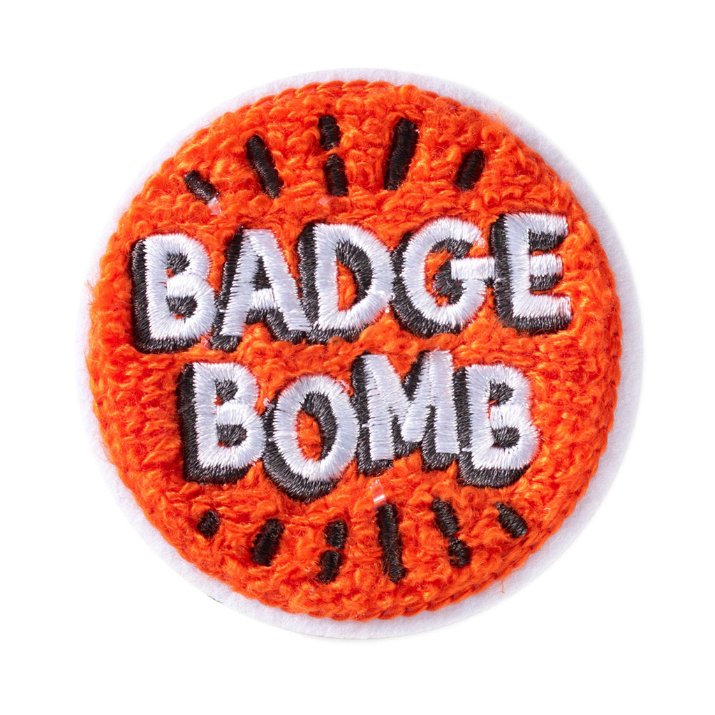 Badge Bomb Chenille Logo Promo