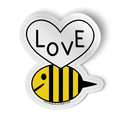 Bee Big Sticker