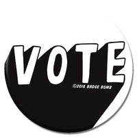Black & White Vote Buttons
