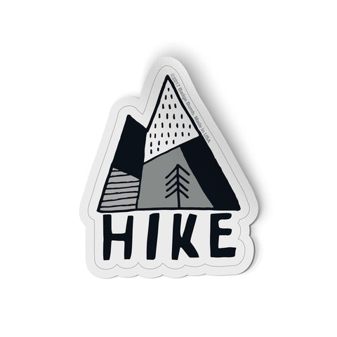 Hike Mountain Big Sticker
