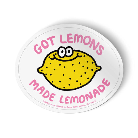 Got Lemons, Made Lemonade Sticker