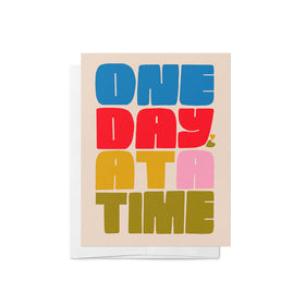 One Day At A Time A2 Card