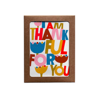 Thankful For You A2 Card