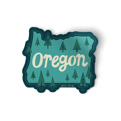 Allison Cole Illustration - Oregon Sticker