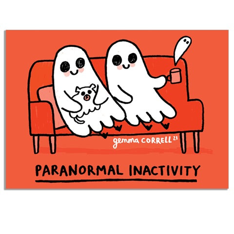 Gemma Correll - Paranormal Activity Rectangle Magnet
