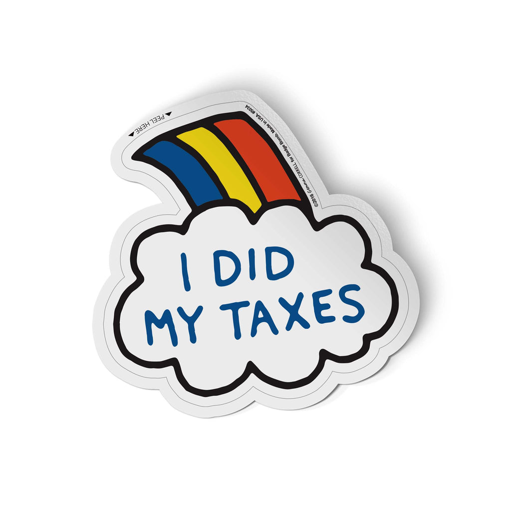 Did My Taxes Sticker